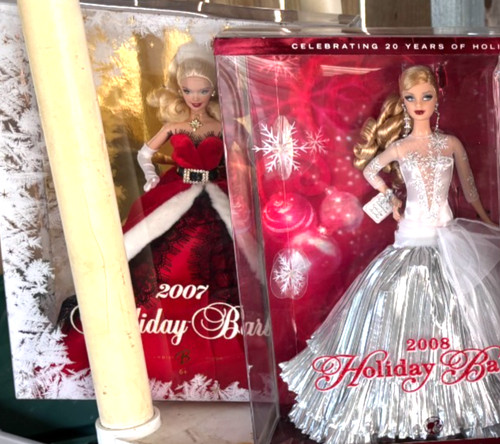 Holiday barbie dolls - holiday,