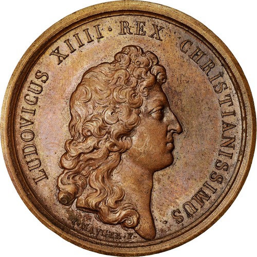France médaille louis xiv - france,, médaille,