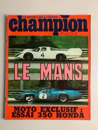 Revue auto champion - revue, 1968