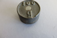 Poids G en fonte 100 gr pour balance Roberval