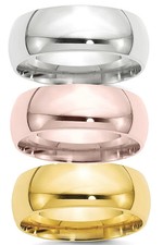 Bague De Mariage Confort 8Mm