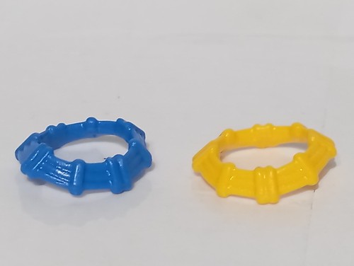 Playmobil colliers bleu - x2,