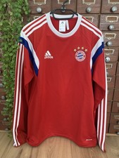 Sweat maillot Bayern Munich 2014-2015 Adidas taille S camiseta football maglia
