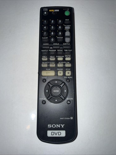 Sony remote rmt d129a oem - sony,