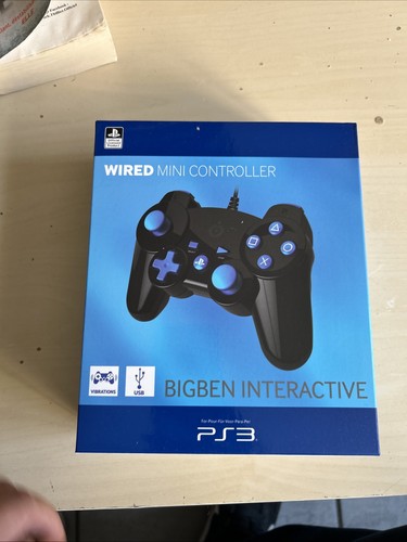 Manette filaire bigben ps3 - manette,