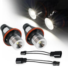 2x Ampoule LED Angel Eyes Blanc 10W pour BMW E39 E60 E61 E64 E65 E66 E53 E83 E87