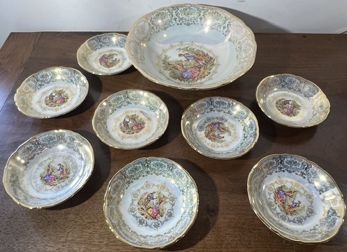 Service dessert vintage - service,