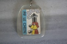 Ancien Porte Clé Publicitaire PIF le Chien Bande Dessinée Vaillant Années 1960