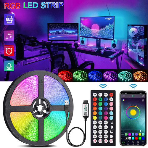 Bande led rvb télécommande - bande,
