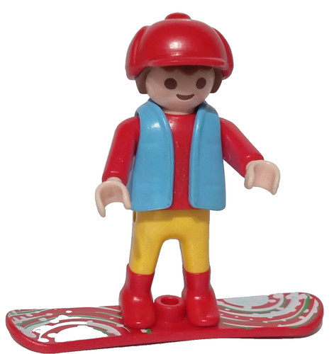 Playmobil figurine snowboard - playmobil,