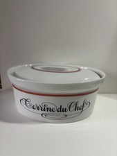 Terrine chef porcelaine - terrine,