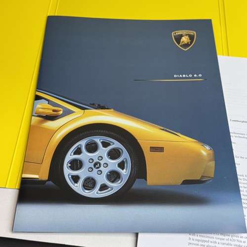 Lamborghini diablo press - 6.0,