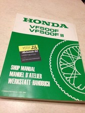 Honda VF500 F F2 VF 500 VFF VF500F revue technique workshop service Manuel