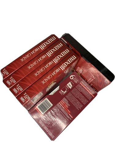 Pack maxell vhs high grade - maxell,