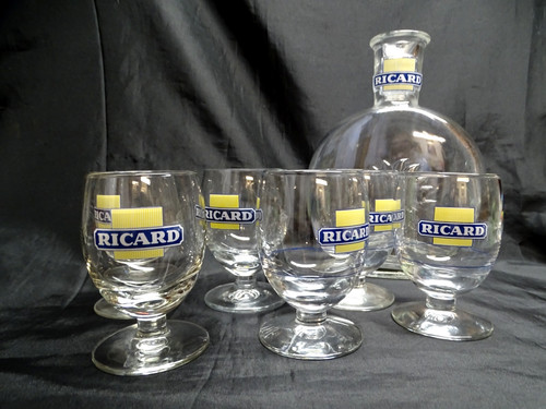 Lot verres ricard - lot, 6