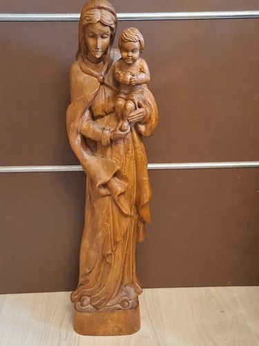 Grande statue bois - statue,