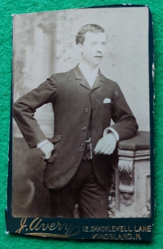 Photo cdv xix - éme, portrait