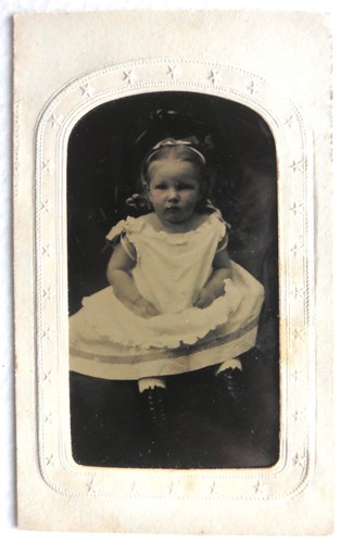Ferrotype photo enfant - photo,
