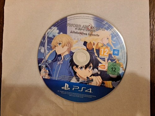 Ps4 seule sword art - cd,