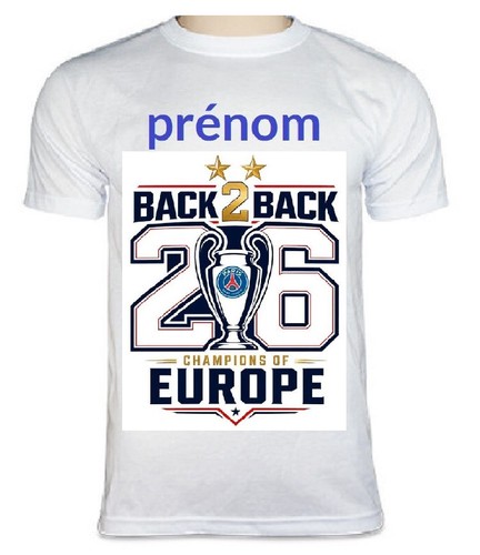 Shirt psg back2back - psg, 26
