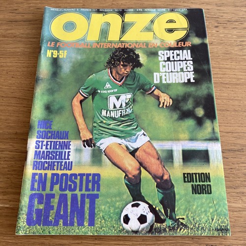 Ancien magazine football - magazine, onze