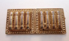 ancien bijoux créateur broche bronze de Jeanne Peral n°2