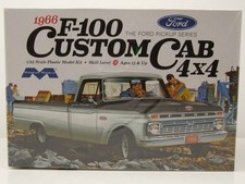 Ford F-100 Personnalisée Cab 4x4 Pick Up 1966 Kit Plastique Modèle 1:25 Moebius