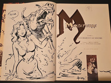 1995 Superbe Dedicace EO Originale AOUAMRI Mortepierre Tarvel Lencot BD Signé