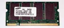 512 MB DDR-RAM 200-pin SO-DIMM
