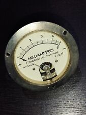 Galvanomètre 5 mA produit Nos emballage d'origine Voir descriptif     G11h4