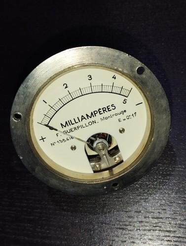 Galvanomètre produit nos - 5, ma