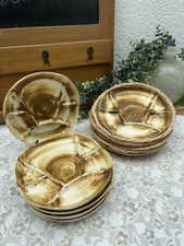 6 Assiettes à Fondue