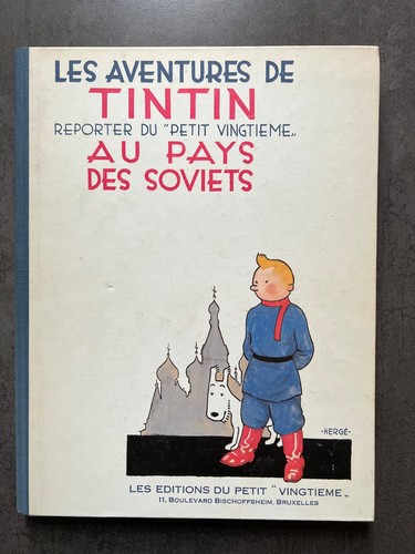 Tintin pays des soviets - des,