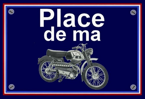 Plaque place ma - de,
