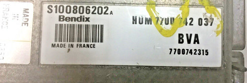 Calculateur renix renault 25 - ,