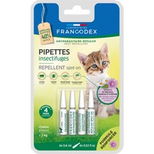 4 Pipettes Insectifuges pour