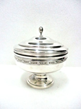 Sucrier en métal argenté