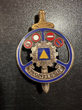 Rare INSIGNE Moniteur de