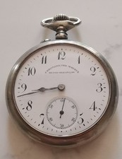 Ancienne montre à gousset chronomètre MAYAUX Reims Besançon  . Monogrammée