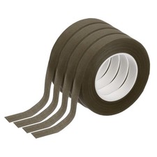 4 Pcs Ruban Floral Marron 1/2"