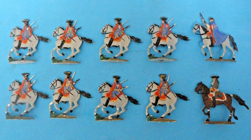 Plats étain zinnfiguren - plats, d'étain