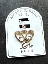 Ancien Pendentif Argent Massif