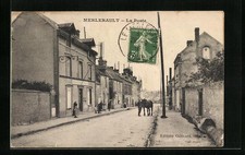 CPA Merlerault, La Poste 1916 