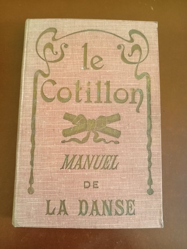 Livre cotillon manuel de - livre, le