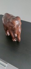 Elephant en Bois Foncé