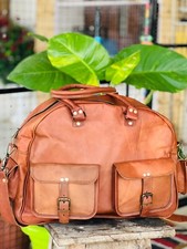 PACK DE 2 sacs cadeau 16" HOMMES FEMMES CUIR VOYAGE GYM top choix