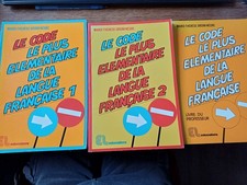 lot 3 livres Le Code le plus
