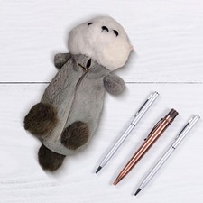 Trousse à Crayons En Peluche