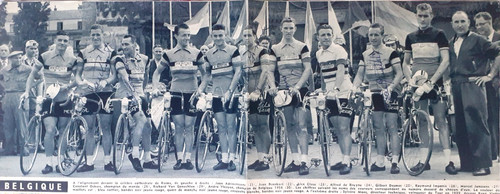 Tour france 1955 equipe - 1955,