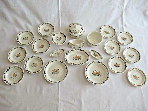 Dinette poupee faience - poupee,